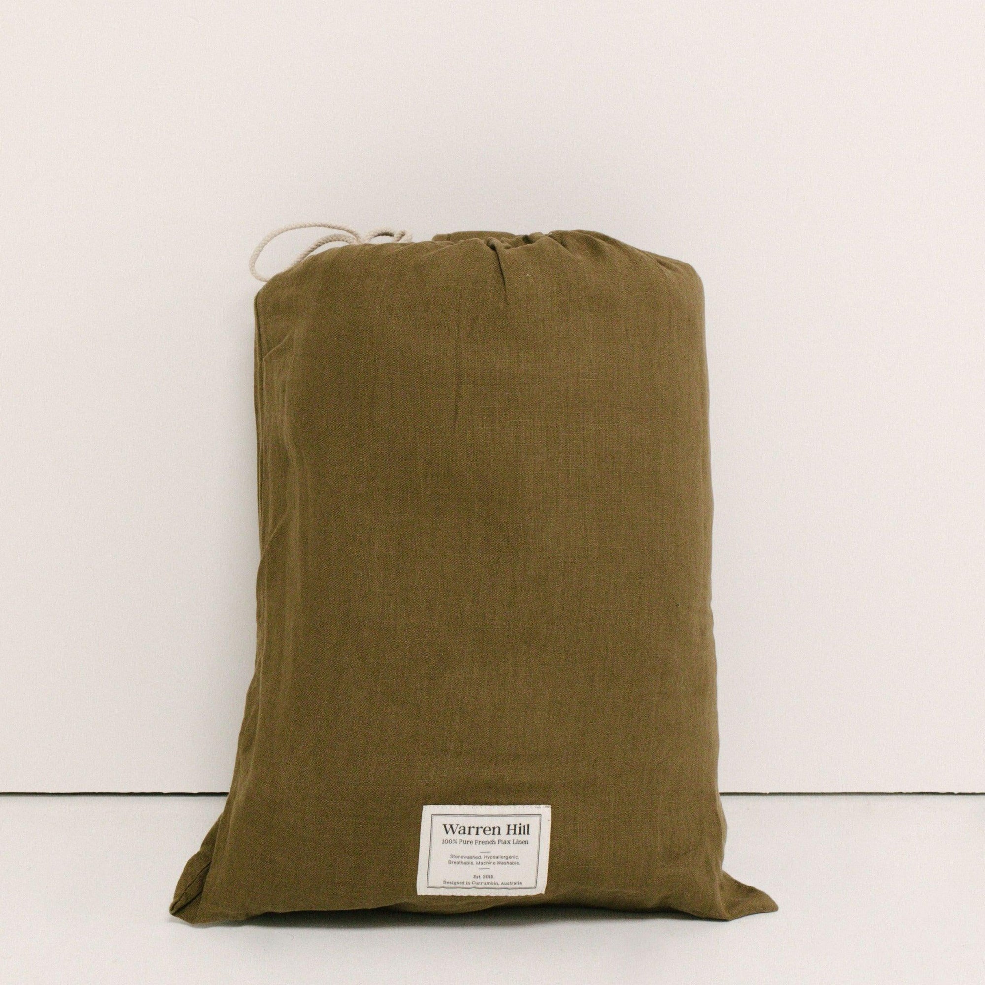 Our Warren Hill baby play mat is made from 100% Pure French Flax Linen with a soft, polyester filling that provides cushion and support for your child's delicate skin. Our linen is stonewashed giving it that beautiful soft, worn-in feel from the first time your child plays on it. Linen is naturally hypoallergenic, extremely durable, and one of the most sustainable materials to harvest and produce in the textile industry.