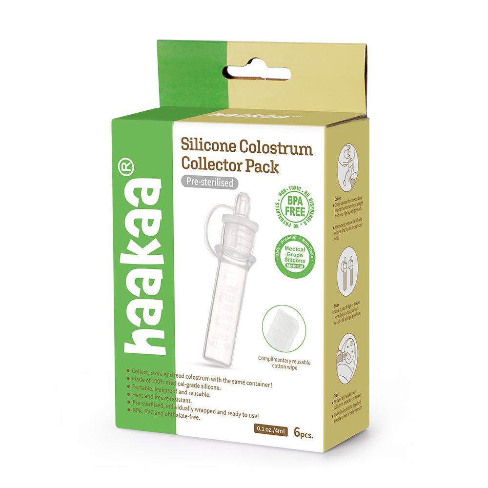Haakaa Silicone Colostrum Collector Set Pre Sterilised - 6pk – Baby Things  Zetland